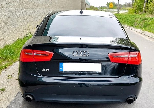 Audi A6 cena 60900 przebieg: 114000, rok produkcji 2014 z Łódź małe 277